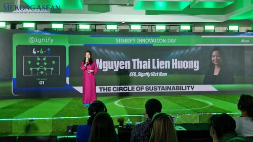 Bà Nguyễn Thái Liên Hương, Giám đốc Tài chính Signify Việt Nam. Ảnh: Ngọc Linh