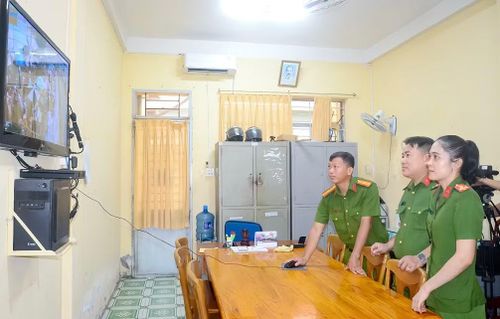 Hệ thống camera giám sát an ninh trật tự được lắp đặt ở hầu hết các xã, phường trên địa bàn tỉnh Cà Mau