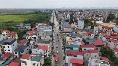 Đô thị hoá mở ra không gian phát triển mới cho xã Bình Minh. Ảnh Đ. Đạt