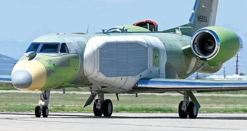 Máy bay tác chiến điện tử EA-37B. (Ảnh: MW)