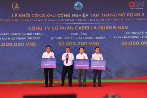 Nhiều hoạt động cộng đồng được doanh nghiệp hỗ trợ cho các địa phương.