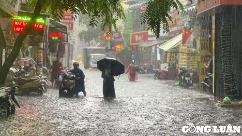 Quảng Ninh, Hải Phòng có nơi mưa trên 600mm trong 3 ngày tới. Ảnh minh hoạ
