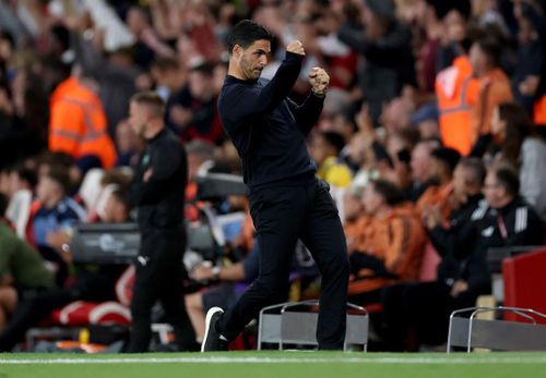 Trái ngược là sự hưng phấn của người đồng nghiệp Mikel Arteta