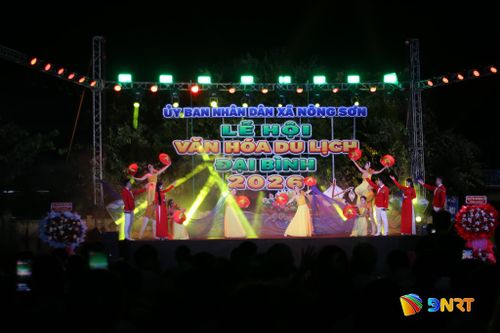 Chương trình nghệ thuật “Đại Bình - Giai điệu xanh gợi mở”. Ảnh: HOÀNG ĐẠO