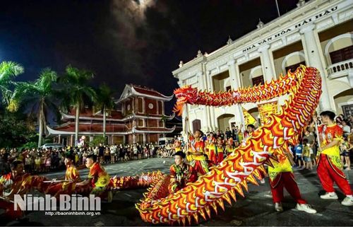 Hoạt động văn hóa, thể thao sôi động tại Nhà văn hóa Hải Hậu. Ảnh: Phòng Văn hóa xã Hải Hậu