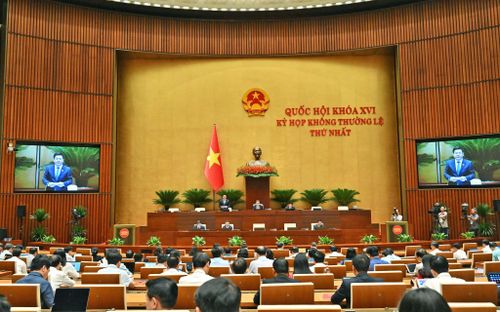 Quang cảnh phiên họp. Ảnh: Quang Khánh