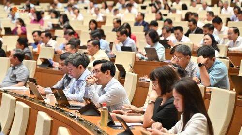 Các đại biểu tham dự phiên họp. Ảnh: Quang Khánh