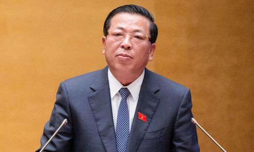 Bộ trưởng Bộ Xây dựng Trần Hồng Minh.