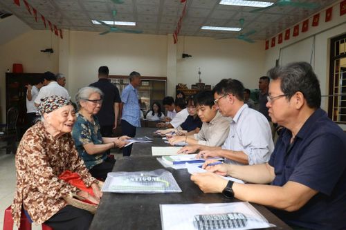 Công tác GPMB được người dân xã Hồng Vân đồng thuận, nhất trí cao. Ảnh: Vũ Cường.