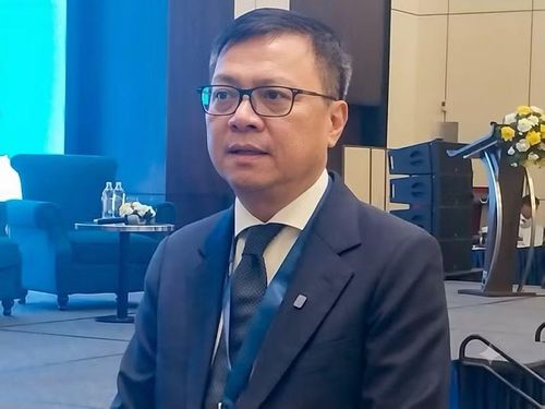 Nhà báo Lê Quốc Minh. (Ảnh: Hoa Tiên)