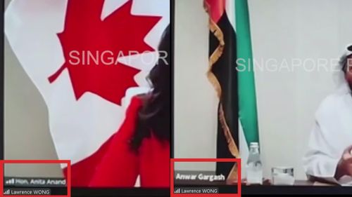 Cuộc gọi có nhiều dấu hiệu rõ ràng cho thấy video mà nạn nhân đang xem không phải phát trực tiếp, mà được lấy từ nguồn khác và phát lại. Ảnh: SPF.