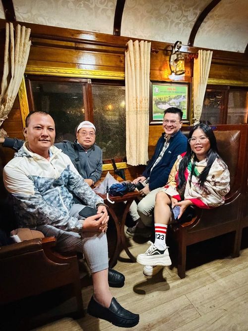 Ông Nguyễn Văn Hậu, Giám đốc Thiên Phước Travel cùng đoàn khảo sát