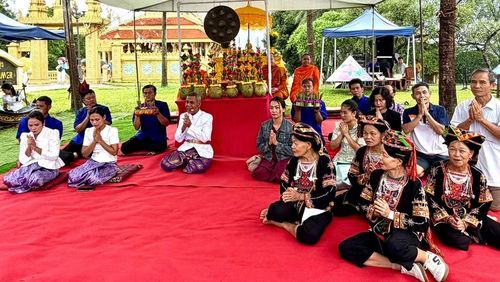 Lễ hội Thắk Côn là nét văn hóa đặc sắc của đồng bào Khmer Nam Bộ. (Ảnh: Ban tổ chức)