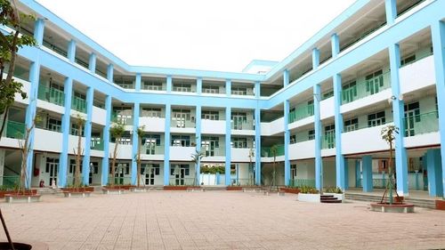 Trường Tiểu học Trần Đại Nghĩa (phường Bình Hưng Hòa, TPHCM) cơ bản hoàn thành, chuẩn bị tuyển sinh năm học mới. Ảnh: H.M