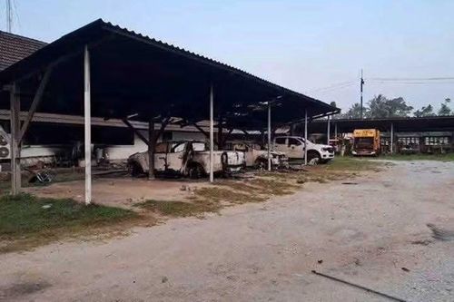 Hình ảnh thiệt hại tại Narathiwat. (Ảnh: Bangkok Post)