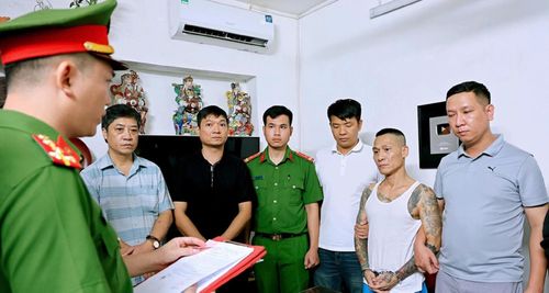Nguyễn Văn Thùy bị khởi tố, bắt tạm giam. Ảnh: Công an Ninh Bình