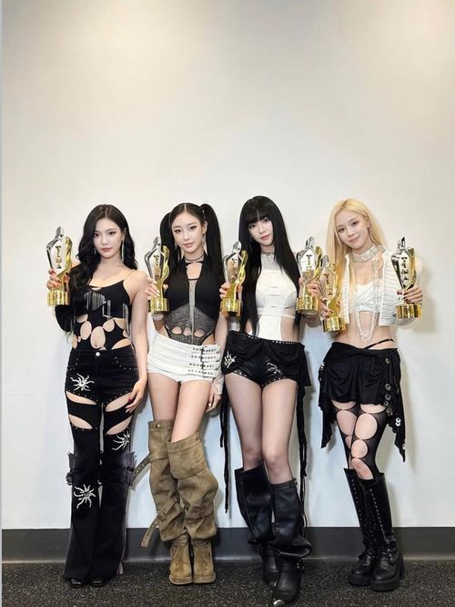aespa đã có mặt tại Kai Tak Stadium ở Hong Kong để tham dự TIMA International Music Awards 2026. Ảnh: Instagram aespa