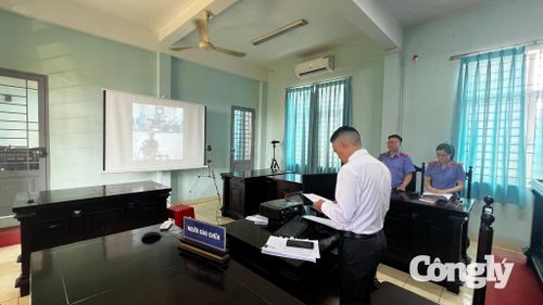 Toà án xét xử trực tuyến án hình sự (Ảnh minh hoạ)