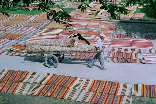 Làng dệt chiếu cổ Bàn Thạch lưu giữ văn hóa truyền thống xứ Quảng. Ảnh: Tư liệu