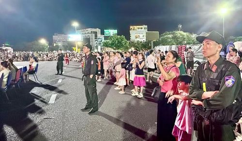  Lực lượng Công an tỉnh làm nhiệm vụ tại Liên hoan Quốc tế Võ cổ truyền Việt Nam lần thứ IX - Gia Lai 2026. Ảnh: K.A 