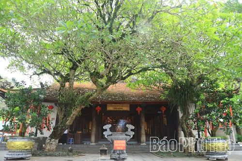 Đền Thỏng tại Khu di tích quốc gia đặc biệt Tây Thiên.