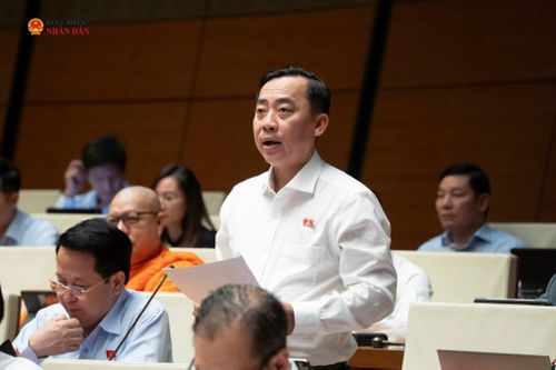 ĐBQH Đào Chí Nghĩa (TP. Cần Thơ) phát biểu. Ảnh: Phạm Thắng