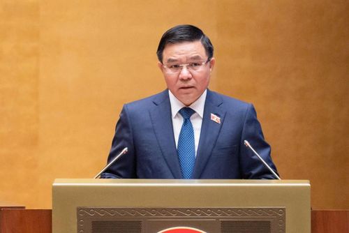 Bộ trưởng Công Thương Lê Mạnh Hùng. Ảnh: Media Quốc hội