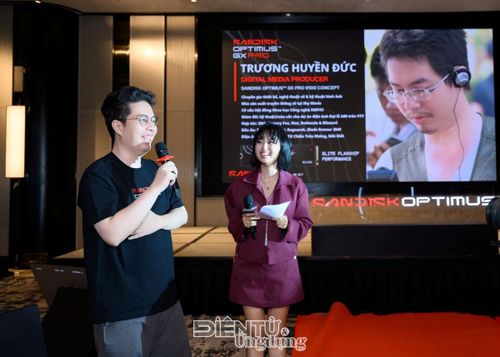SANDISK Optimus™ GX PRO: được thiết kế cho các nhà phát triển, giới chuyên nghiệp và game thủ theo đuổi những đột phá công nghệ mới