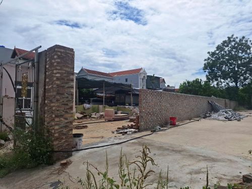 Một công trình xây dựng trái phép trên đất nông nghiệp tại xã Hát Môn đã tháo dỡ. Ảnh: Nguyễn Mai