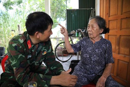 Bà Lê Thị Xuân Được, nhân chứng lịch sử, cung cấp thông tin về khu vực Gò Tràm