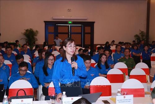 Đại biểu các tỉnh, thành Đoàn tham gia ý kiến về công tác hoạt động Đoàn năm học 2026 - 2027.