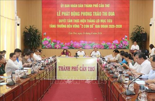Quang cảnh lễ phát động. Ảnh: Ngọc Thiện/TTXVN