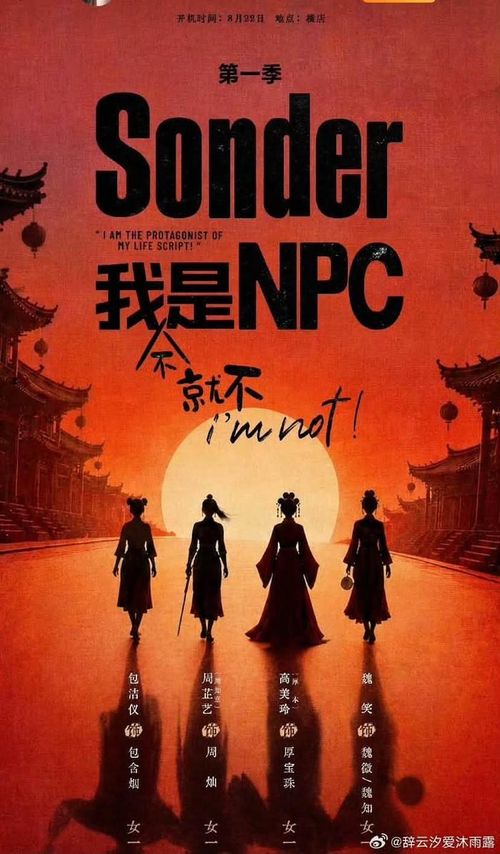 Sonder Tôi Không Phải NPC chính thức khai máy tại Hoành Điếm ngày 22/8, thu hút sự chú ý ngay từ những hình ảnh đầu tiên. Ảnh: Weibo.