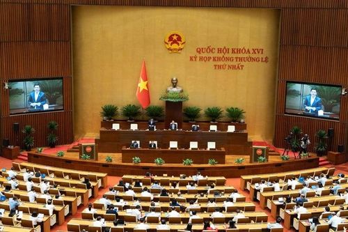 Toàn cảnh phiên họp. Ảnh: quochoi.vn