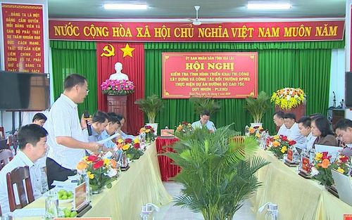  Quang cảnh buổi kiểm tra. Ảnh: Trung Nghĩa 