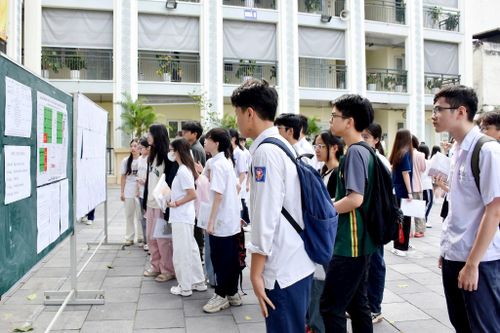 Hà Nội đang nghiên cứu lộ trình đổi mới tuyển sinh vào lớp 10. Ảnh: Phạm Thảo