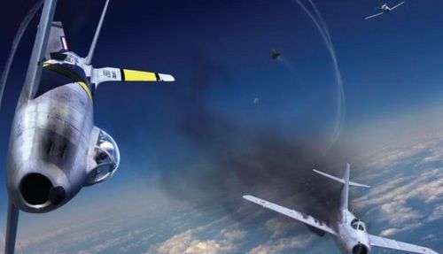 Đối thủ trực tiếp nổi tiếng nhất của nó là F-86 Sabre, một tiêm kích Mỹ có khả năng cơ động và hệ thống ngắm bắn được đánh giá cao.
