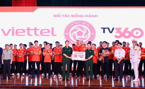 Thể Công Viettel tăng tốc với 11 tân binh, quyết đua ngôi vô địch V-League