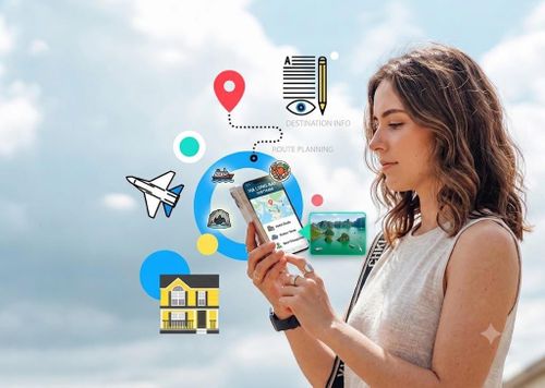 Công nghệ và dữ liệu mở đường cho du lịch phát triển bền vững. Ảnh Minh hoạ AI