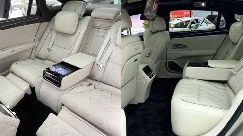 Không gian hàng ghế sau của BYD Da Han. Ảnh: Pinche Xinbaimei.