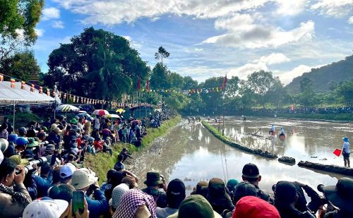 Hội đua bò Chùa Rô hàng năm là sân chơi cho những người yêu nhiếp ảnh