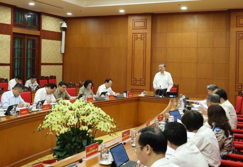 Tổng Bí thư, Chủ tịch nước Tô Lâm phát biểu chỉ đạo. Ảnh: Thống Nhất – TTXVN