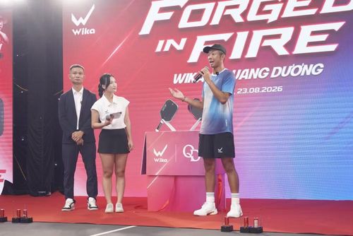Quang Dương chia sẻ trong sự kiện Forged in Fire.