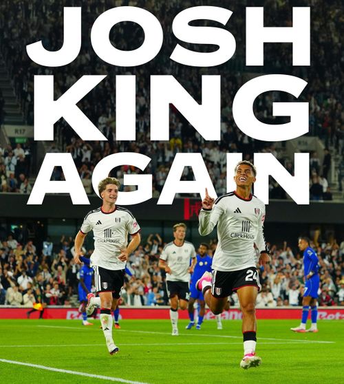 Tiền vệ trẻ Fulham ăn mừng phấn khích