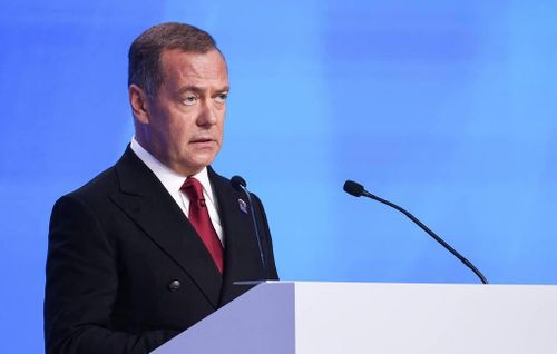 Phó Chủ tịch Hội đồng An ninh Nga Dmitry Medvedev. Ảnh: TASS