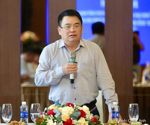 Ông Nguyễn Tiến Hiệu, Giám đốc Sở Công Thương Thanh Hóa phát biểu tại hội nghị.