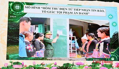 Mô hình hòm thư tiếp nhận tin báo, tố giác tội phạm ẩn danh qua mã QR triển khai từ tháng 8/2025 đã tiếp nhận 190 nguồn tin, trong đó 103 nguồn tin có giá trị.