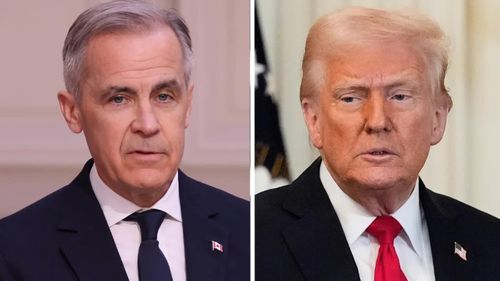 Thủ tướng Canada Mark Carney và Tổng thống Mỹ Donald Trump. Ảnh: The Hill.