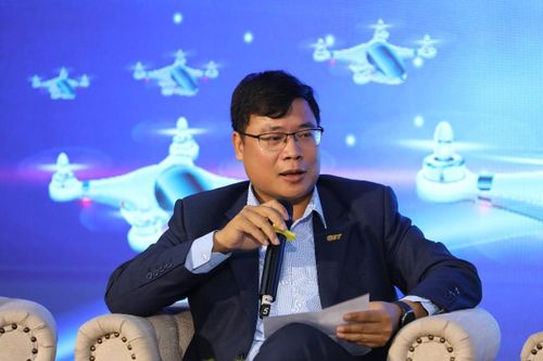 Ông Tạ Ngọc Thanh, Giám đốc Công ty HTI UAS. Ảnh: Tri Phong.
