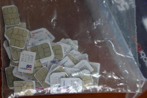 Tang vật vụ việc liên quan đến lừa đảo